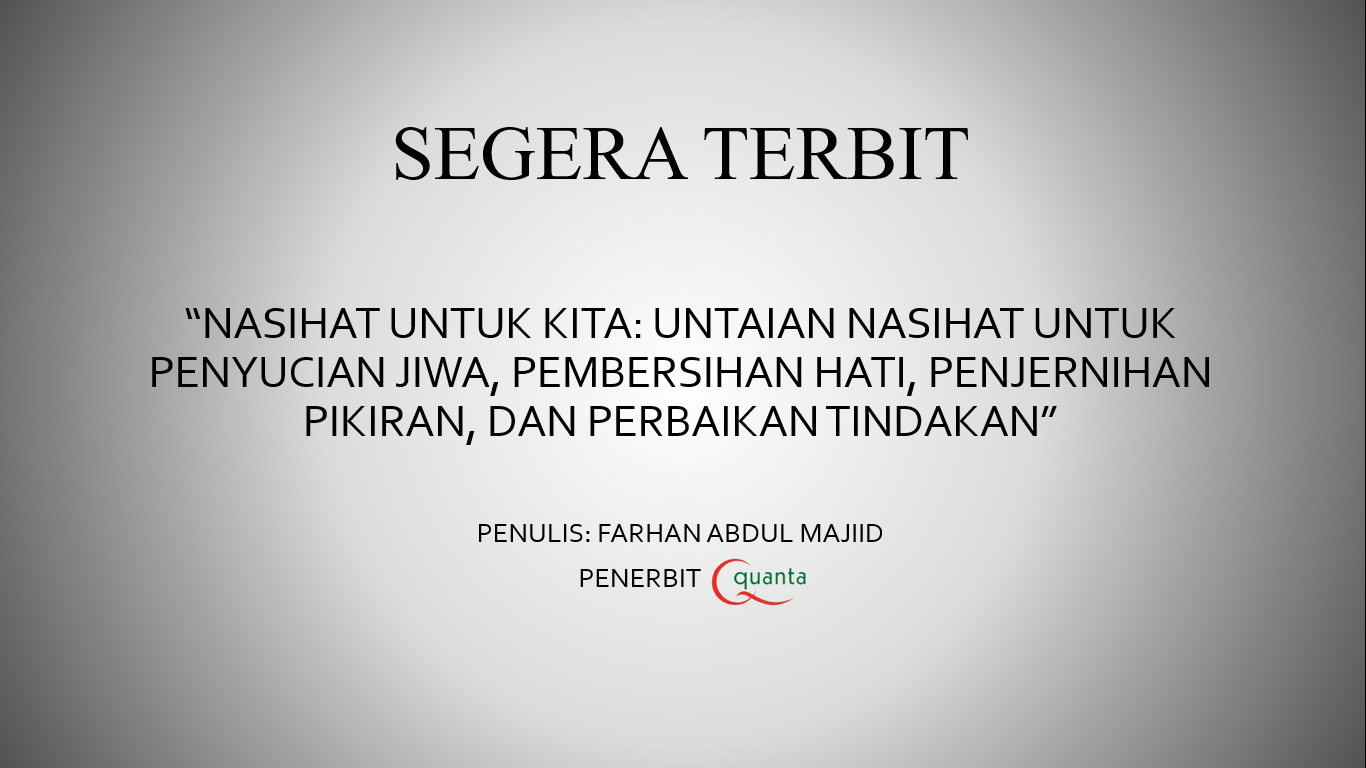 nasihat-untuk-kita-segera-terbit