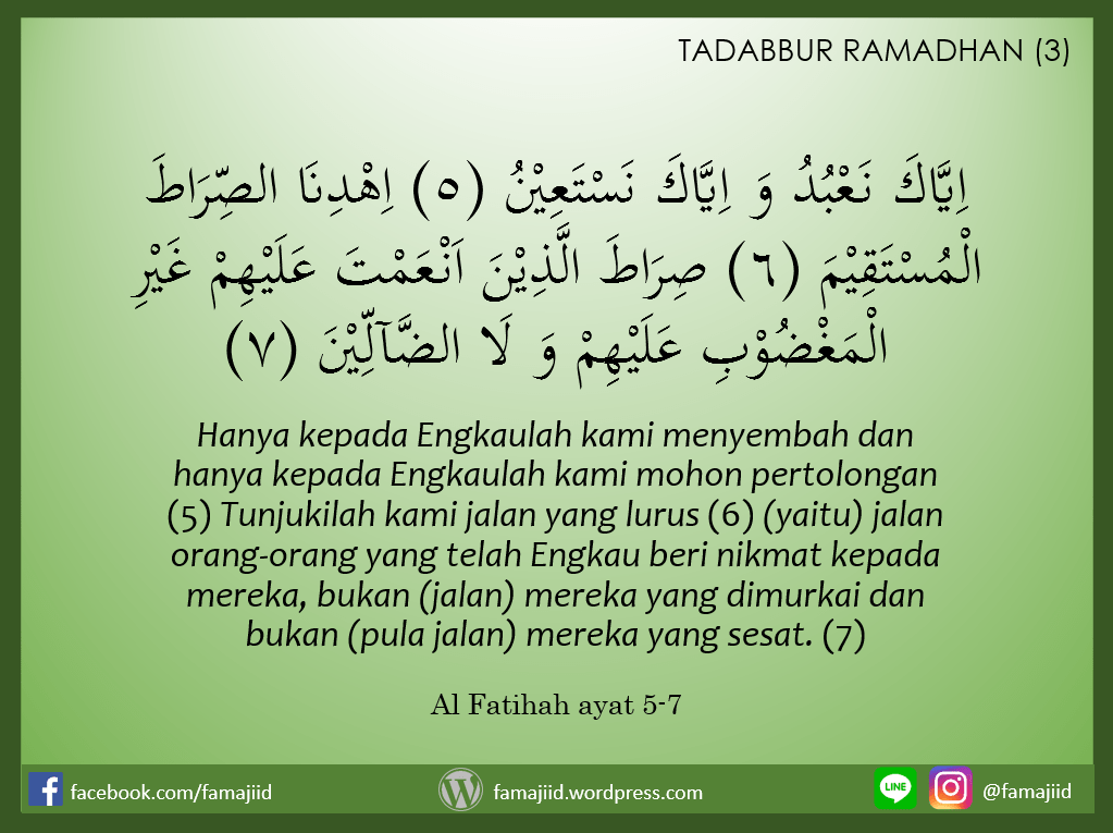 Tadabbur Ramadhan (3)