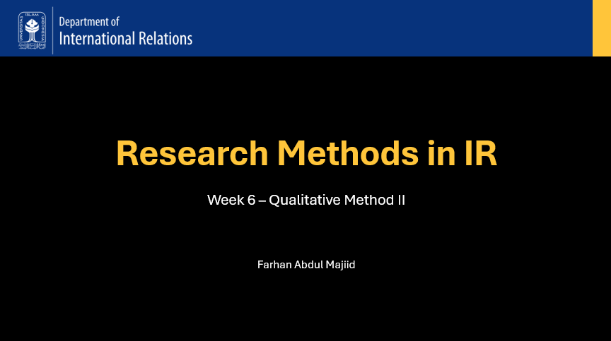Week 6 – Human-Based Qualitative&nbsp;Method